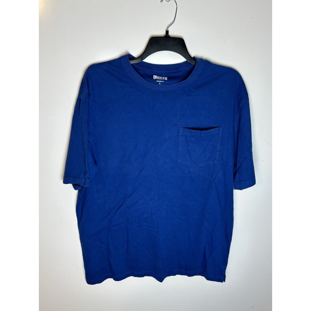 Duluth Trading Co. Longtail T T-Shirt Blue Size Large